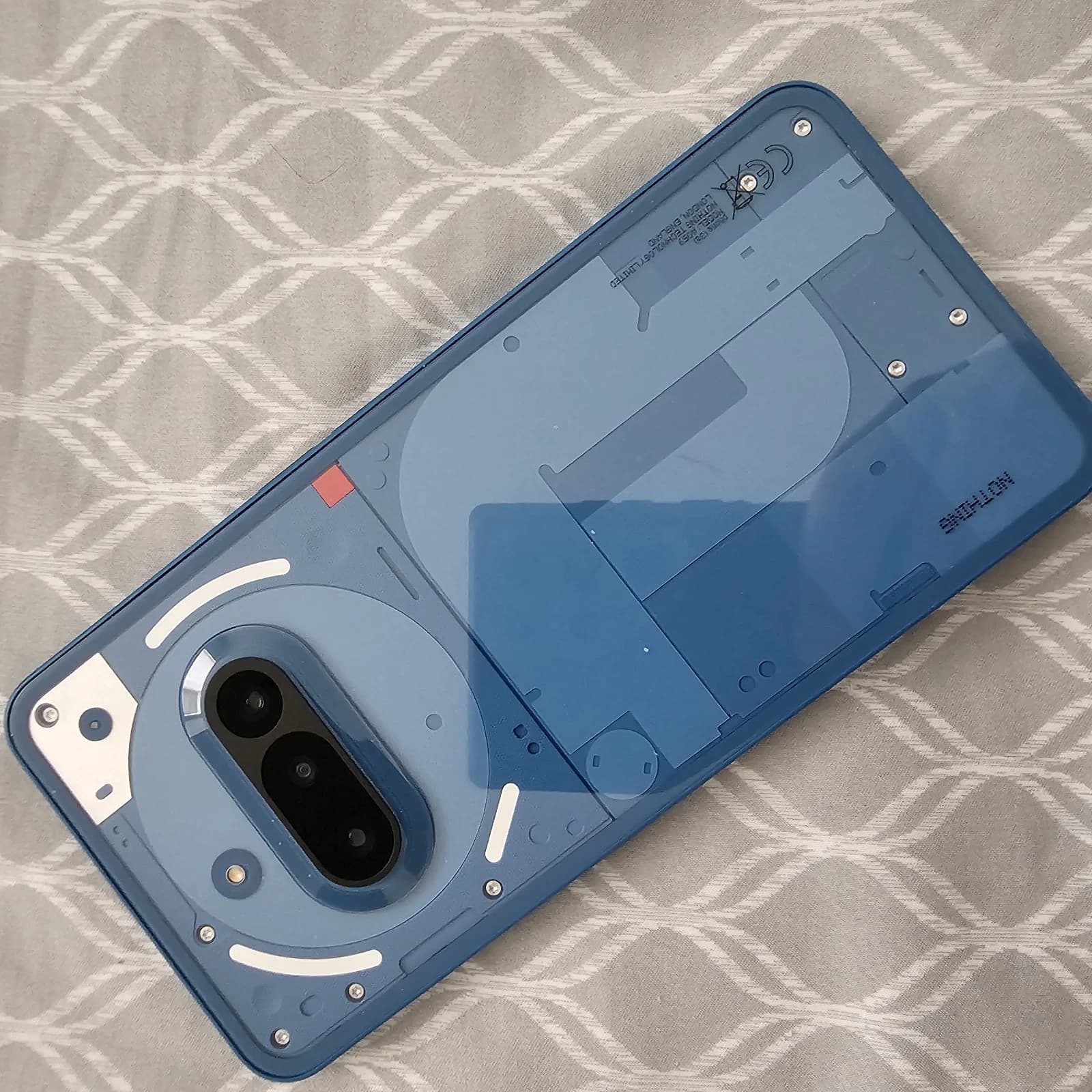 Nothing Phone 3A Pro Unlocked, 256GB, 12GB RAM, BLUE, A059P thumbnail 7